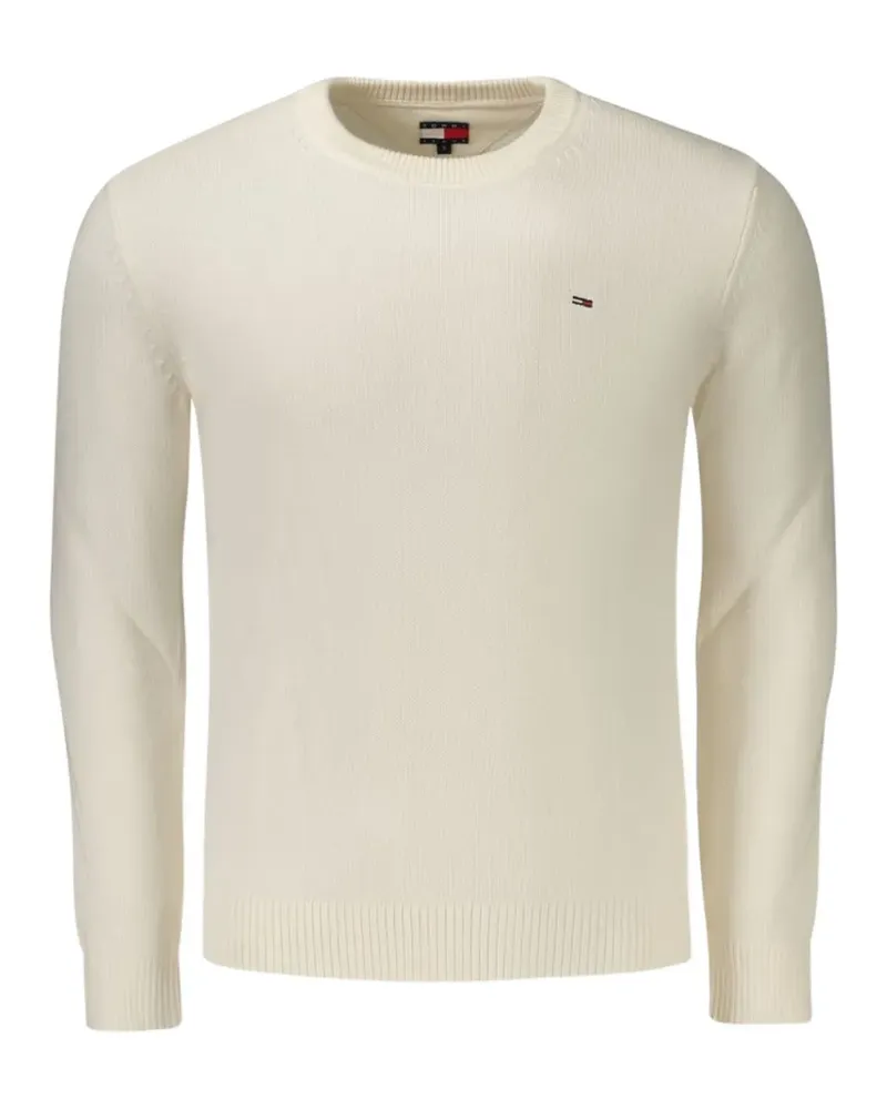 Tommy Hilfiger Pullover mit rundem Ausschnitt - Nude Nude