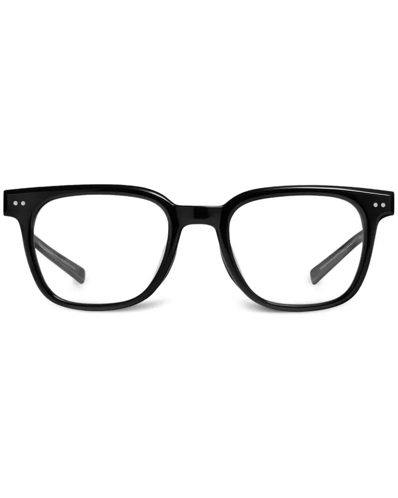 Gentle Monster Evan 01 Brille mit eckigem Gestell - Schwarz Schwarz