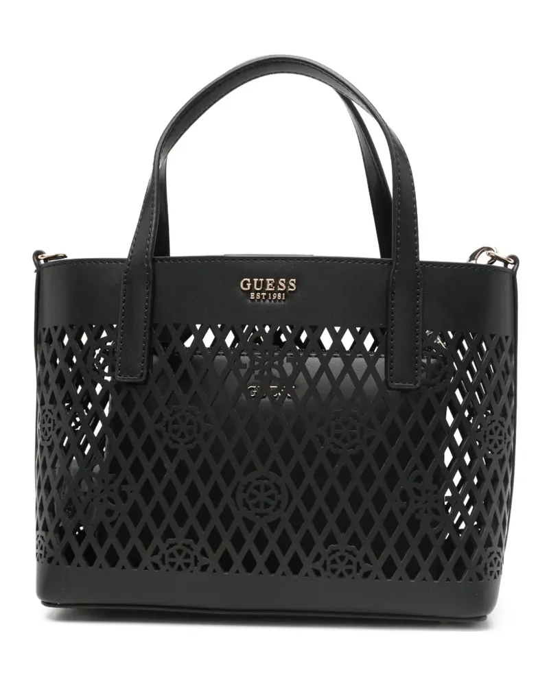 Guess Mini Letty Tote Bag - Schwarz Schwarz