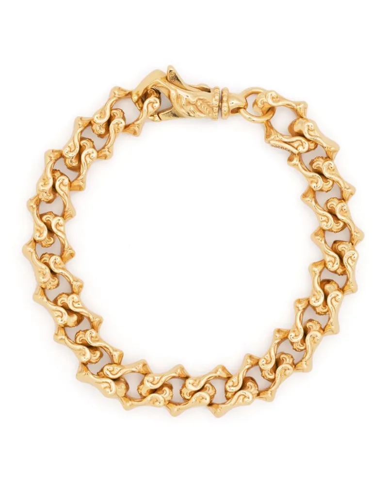 Emanuele Bicocchi Armband mit Glanzoptik - Gold Gold