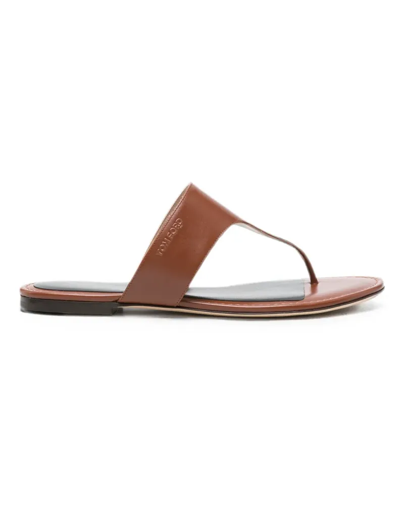 Tom Ford open-toe leather sandals - Braun Braun