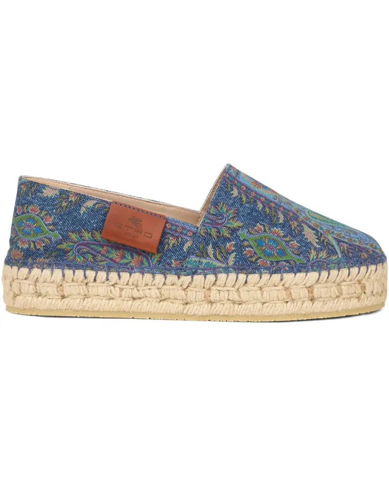 Etro Espadrilles im Jeans-Look - Blau Blau