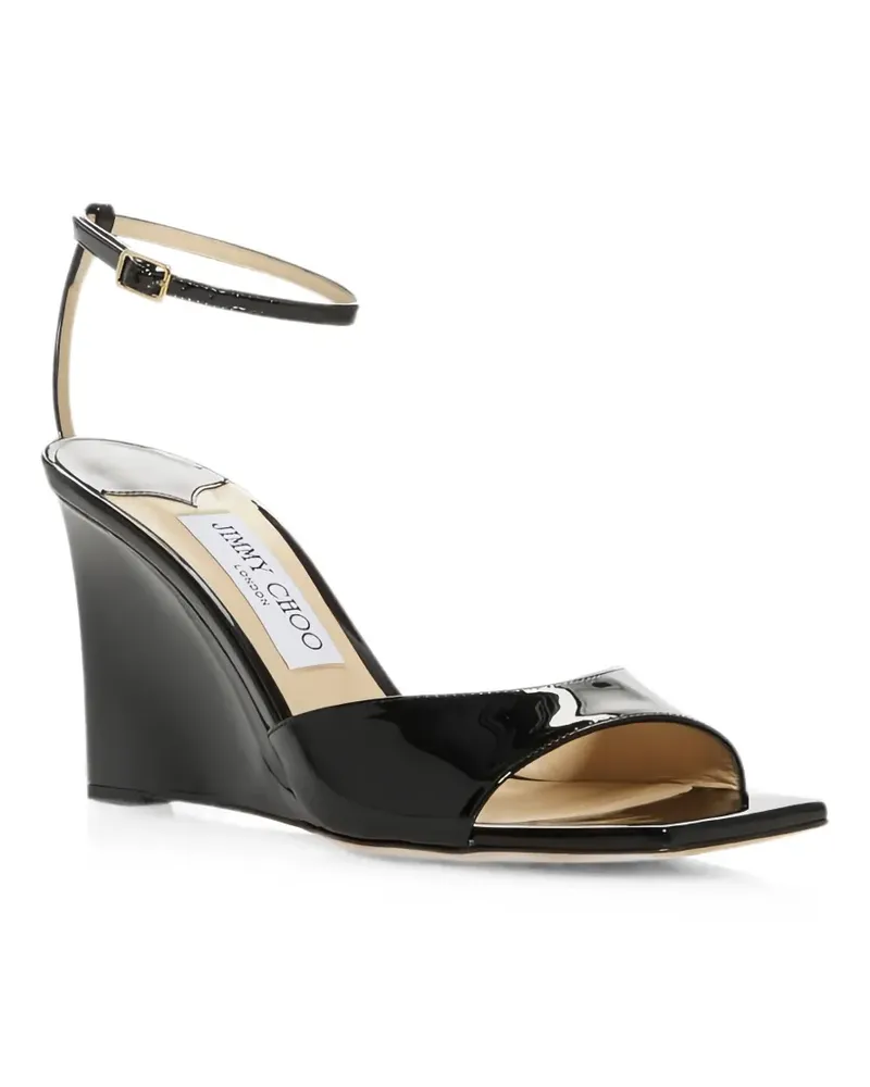 Jimmy Choo Brien Sandalen aus Lackleder - Schwarz Schwarz