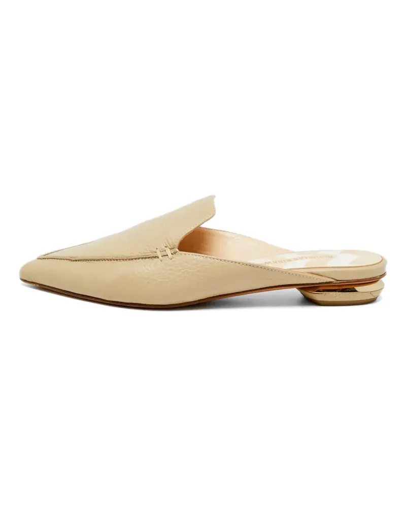 Nicholas Kirkwood Mules mit spitzer Kappe - Nude Nude