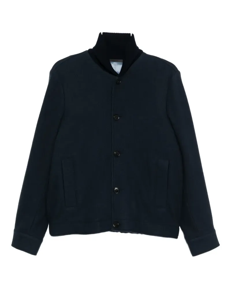 Paul Smith Jacke aus Wolle - Blau Blau