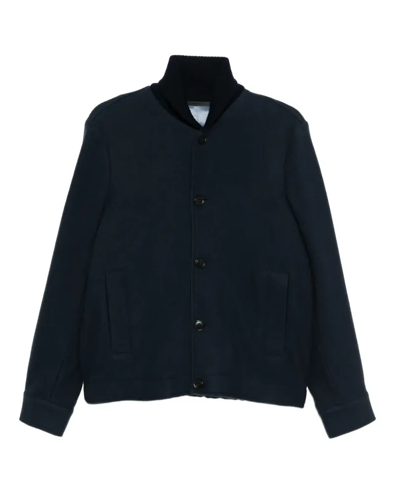 Paul Smith Jacke aus Wolle - Blau Blau