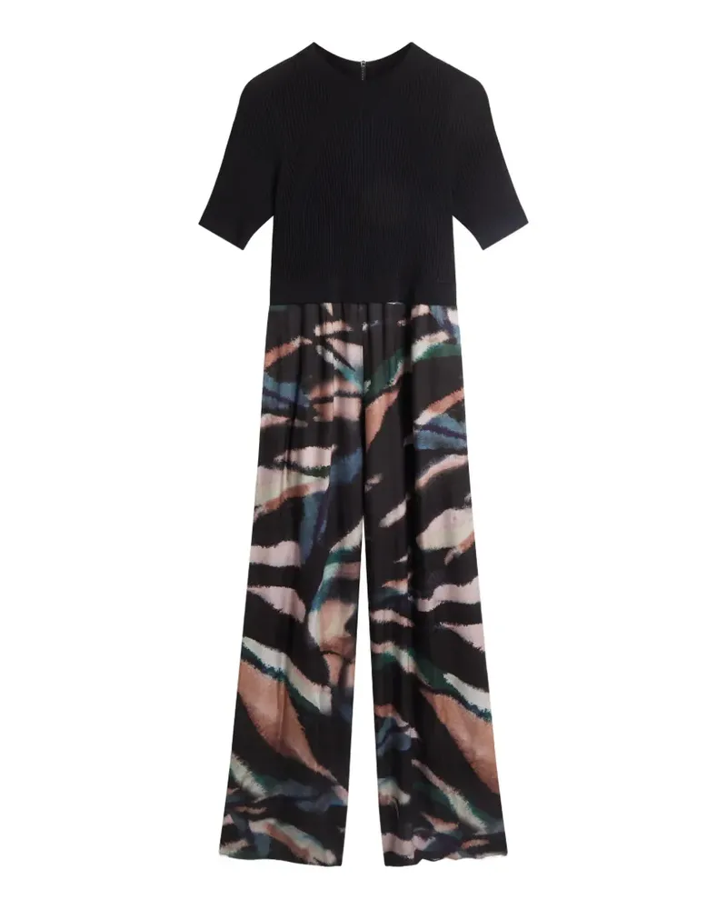 Ted Baker Georie knit-bodice jumpsuit - Schwarz Schwarz