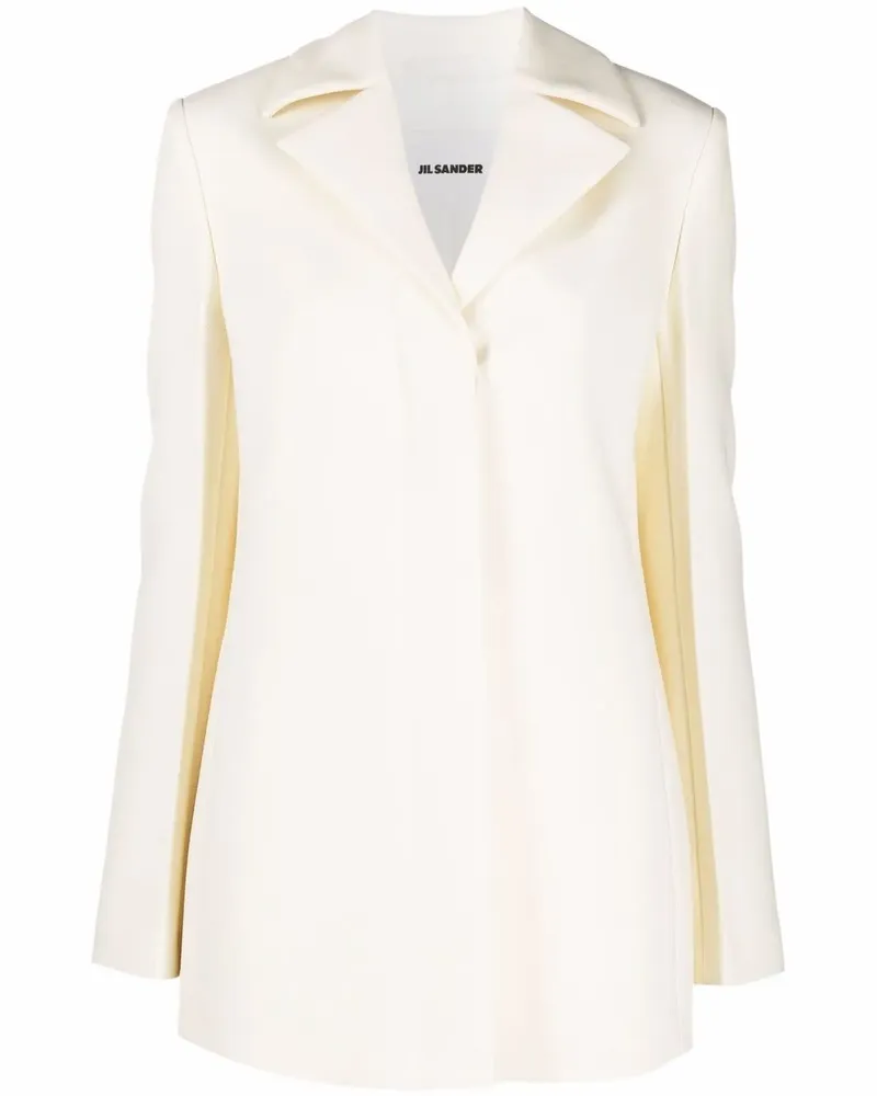 Jil Sander Einreihiger Blazer - Schwarz Schwarz