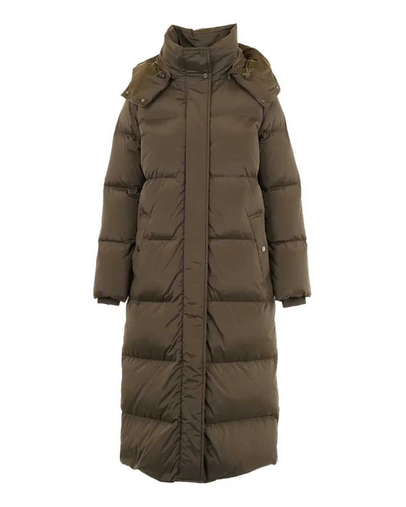 Woolrich Gefütterter Kapuzenmantel - Grün Grün