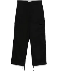 Carhartt WIP logo-patch straight trousers Schwarz