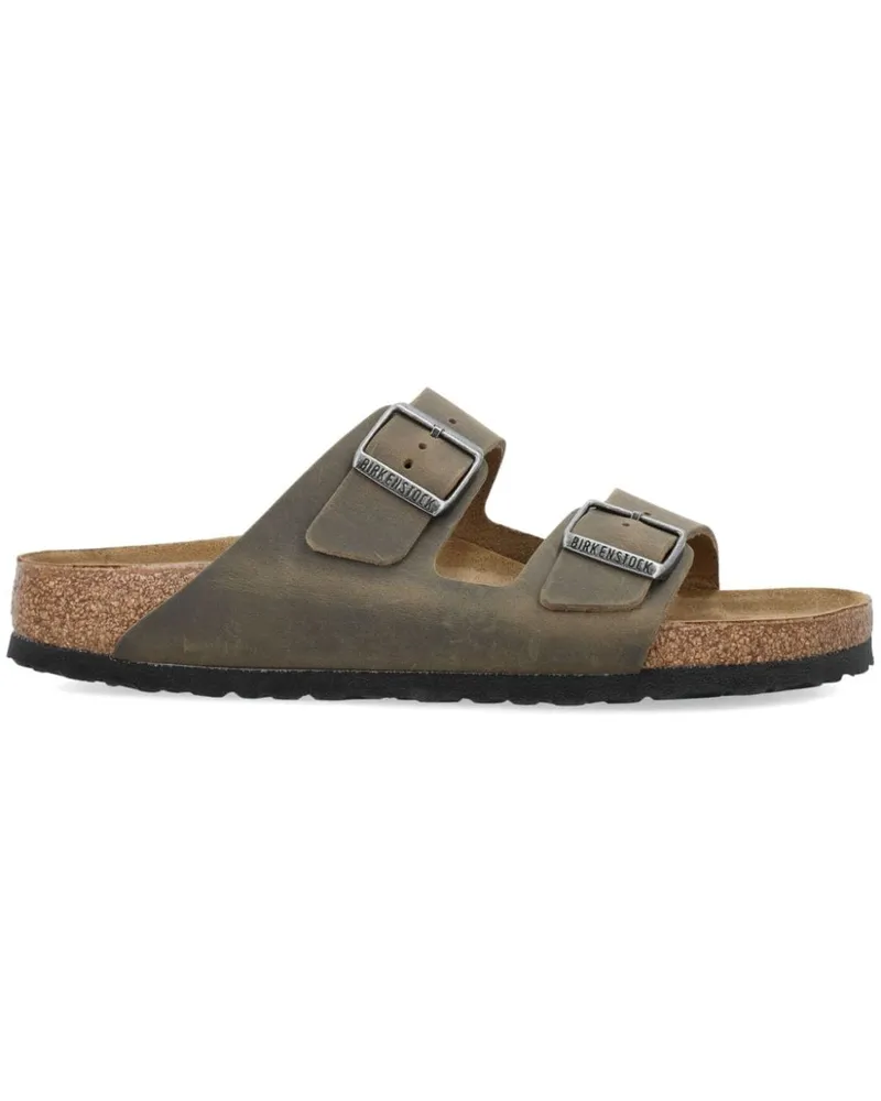 Birkenstock Arizona Oiled Sandalen - Grün Grün