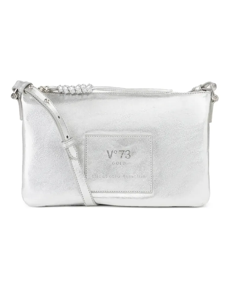 V°73 Elly Pop Pop Schultertasche - Silber Silber