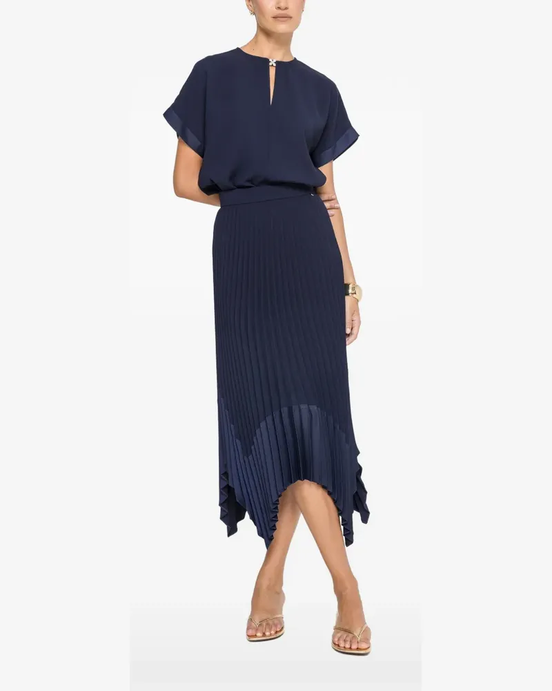 NISSA short-sleeve top - Blau Blau