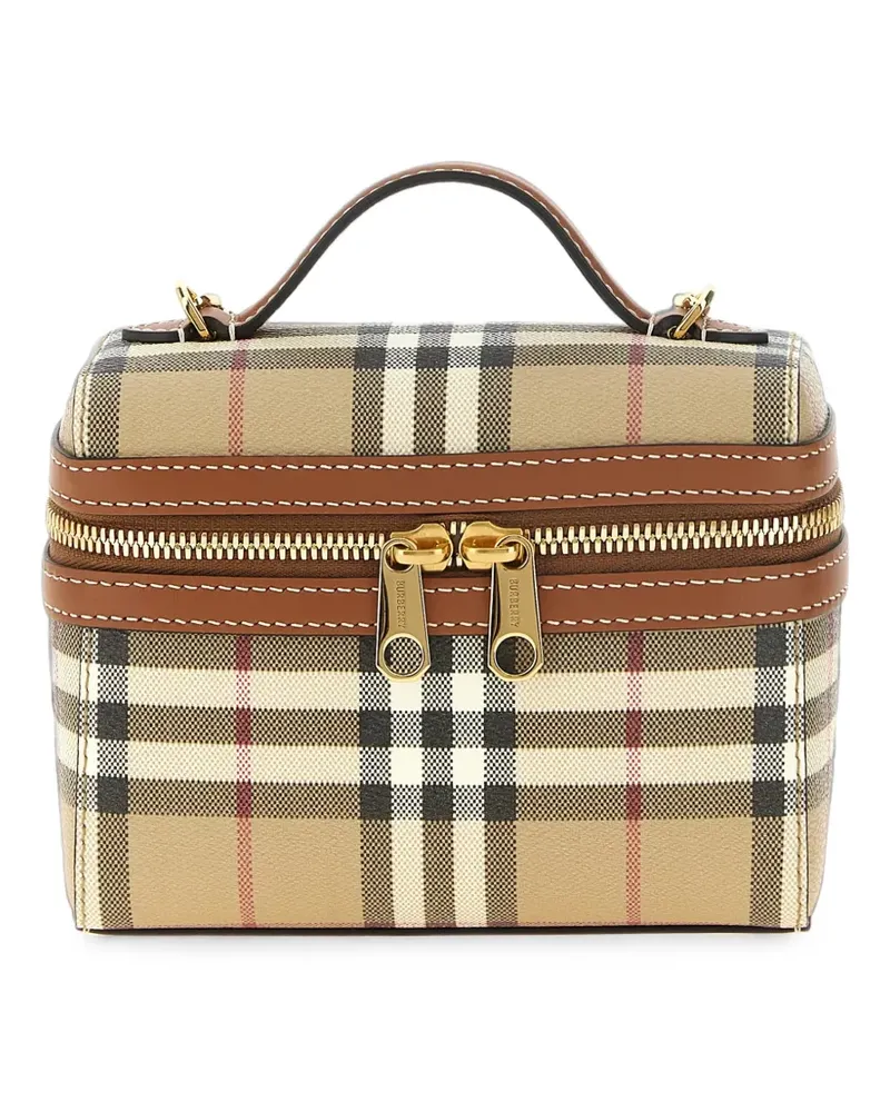 Burberry Mini Check Kosmetiktasche - Nude Nude
