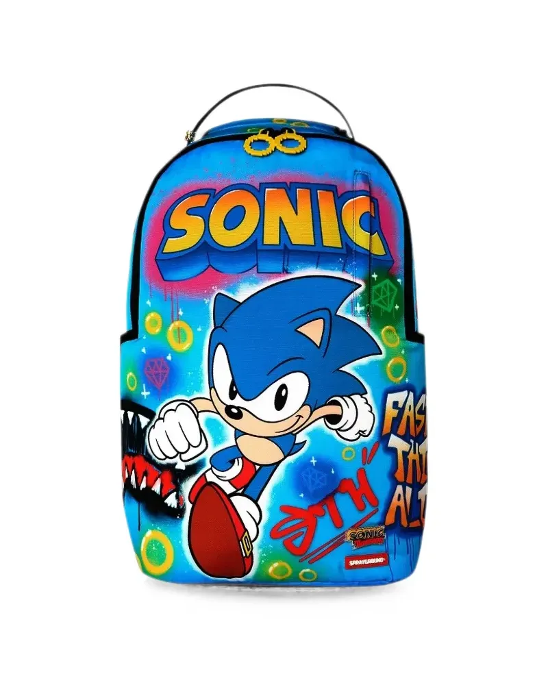 Sprayground x Sonic On The Run 91 Rucksack - Blau Blau