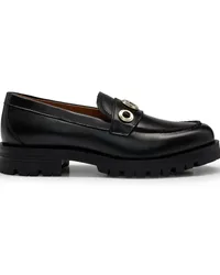 HUGO BOSS Helen Loafer mit Ösen 40mm Schwarz