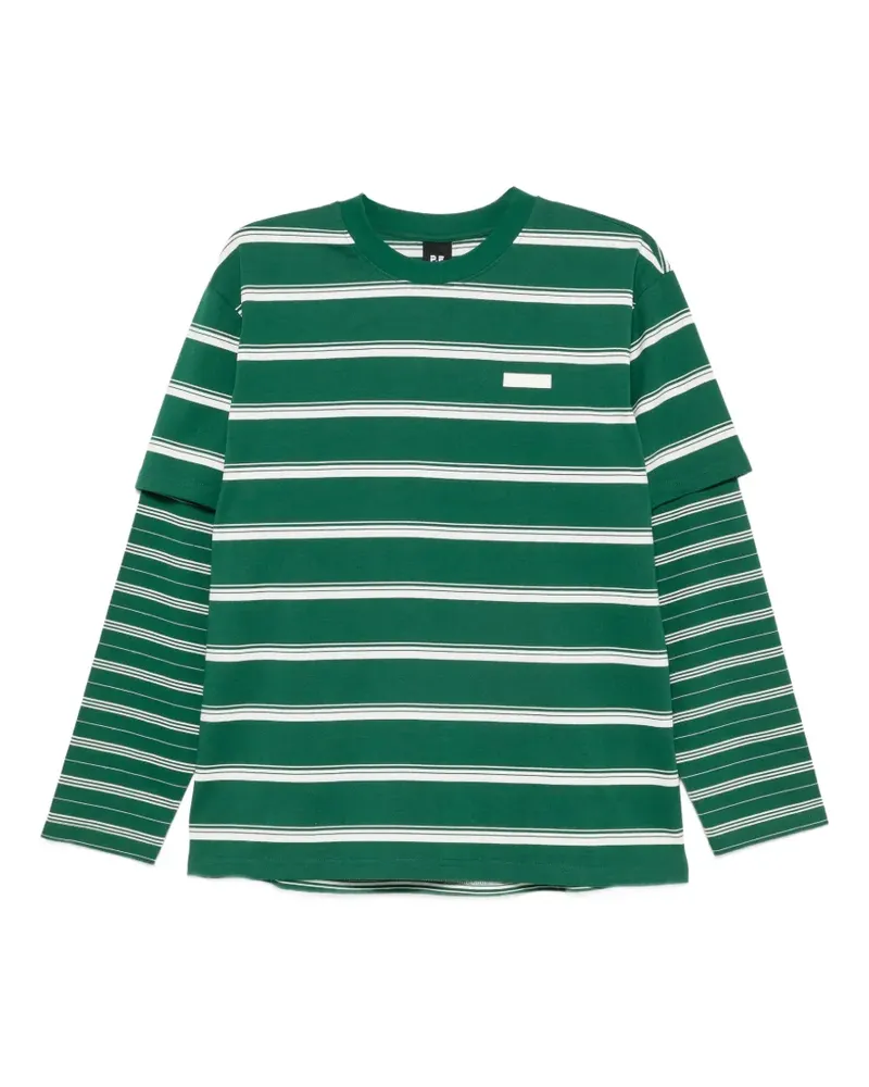 P.E. NATION Spark T-Shirt im Layering-Look - Grün Grün
