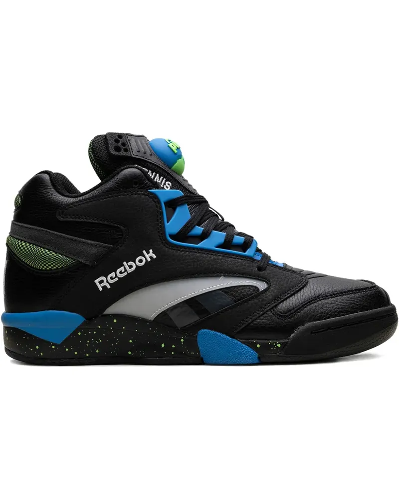 Reebok Shaq Victory Pump Sneakers - Core black/energy blue/solar lime Core