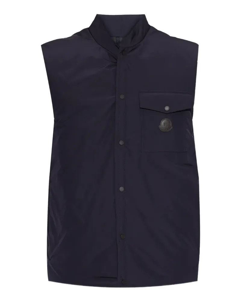 Moncler Sahel buttoned pocket gilet - Blau Blau