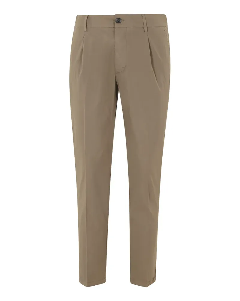 Be Able pleated tapered-leg trousers - Nude Nude