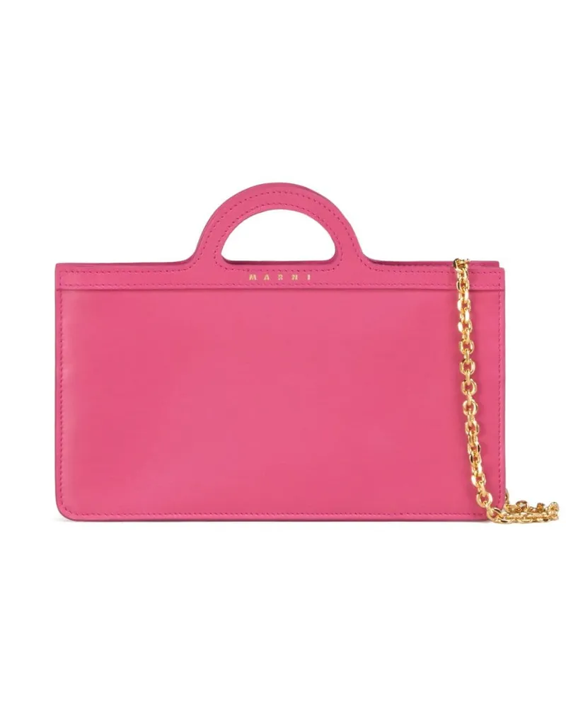 Marni Tropicalia Portemonnaie mit Zierkette - Rosa Rosa
