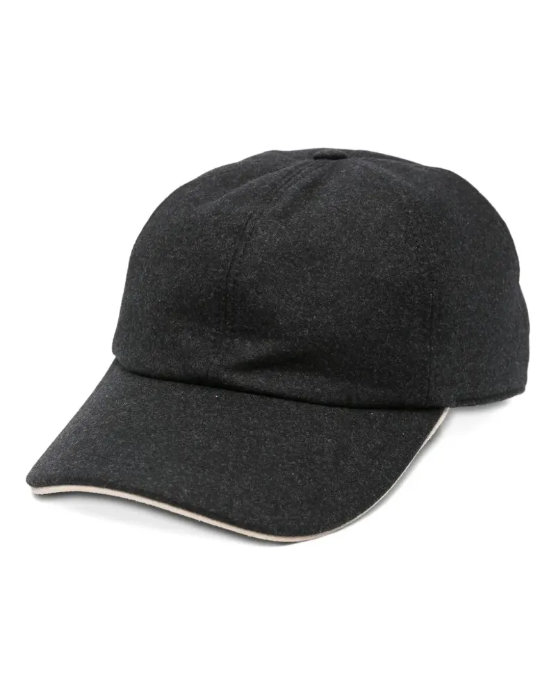 Eleventy Baseballkappe mit gebogenem Schirm - Schwarz Schwarz