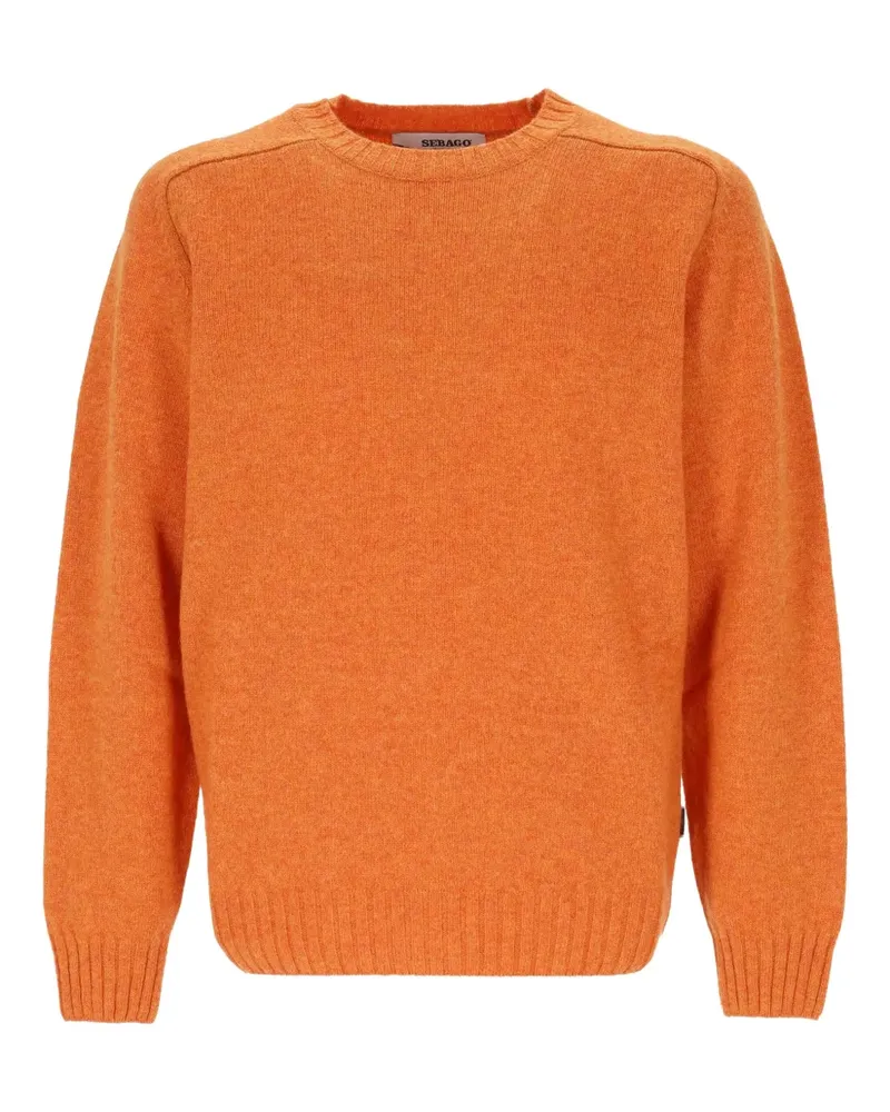 Sebago wool sweater - Orange Orange