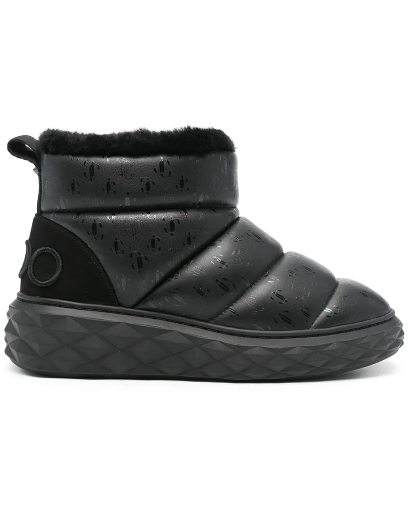 Jimmy Choo Gefütterte Stiefel - Schwarz Schwarz