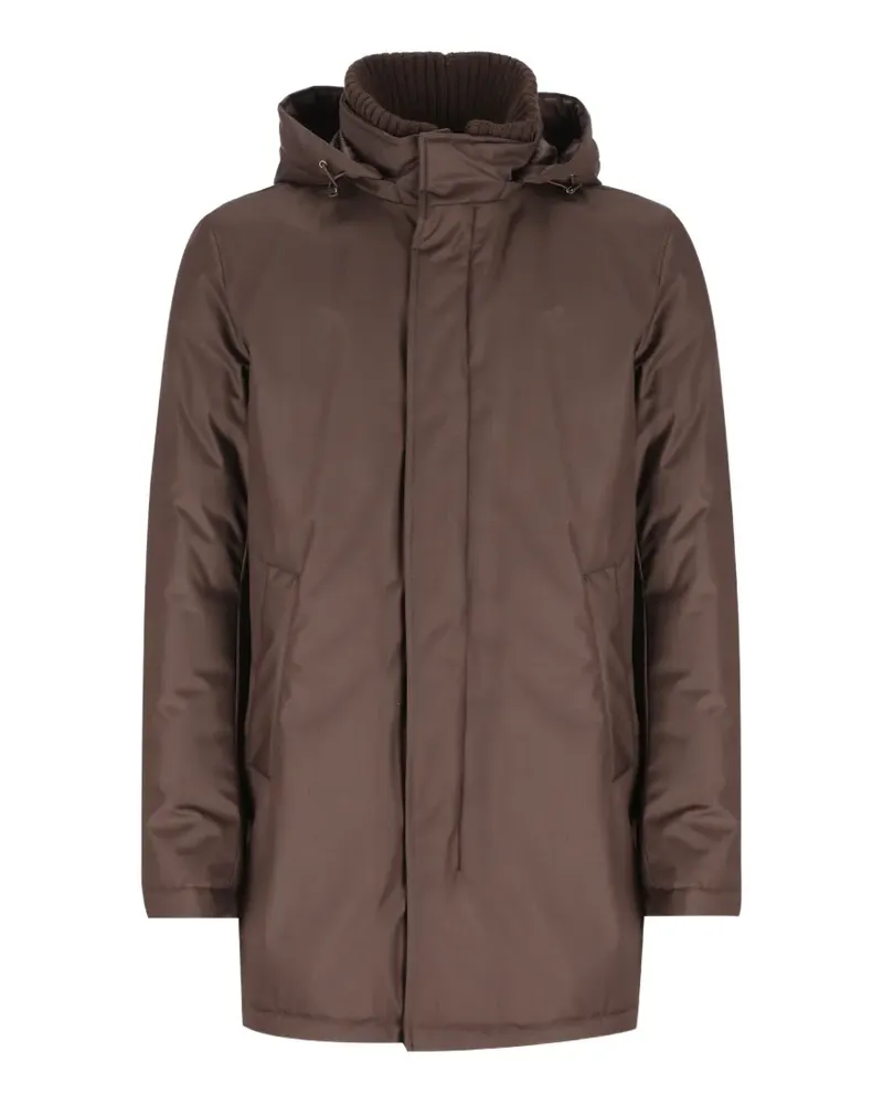 Herno hooded padded jacket - Braun Braun