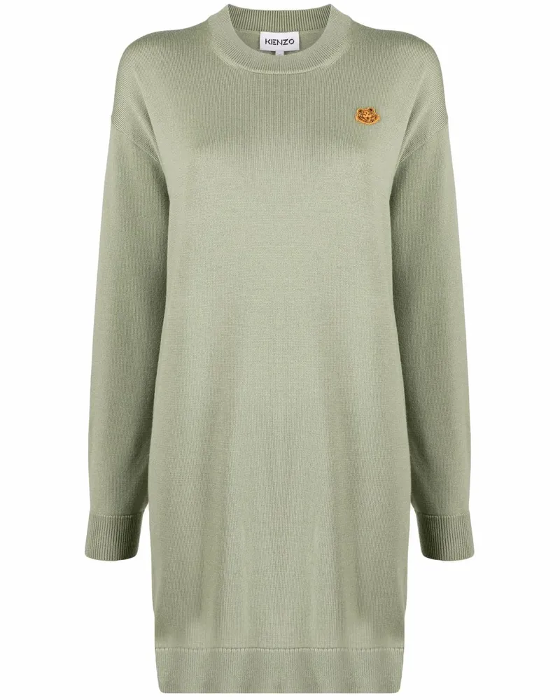 Kenzo Pullover mit Patch - Grün Grün