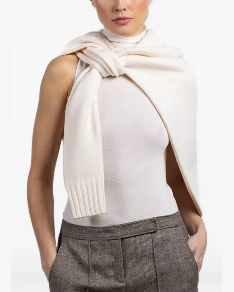 Dorothee Schumacher sleeveless turtle-neck top - Weiß Weiß