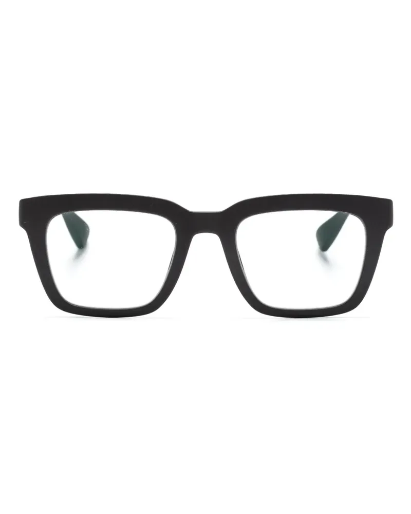 Mykita Souda Brille mit eckigem Gestell - Schwarz Schwarz