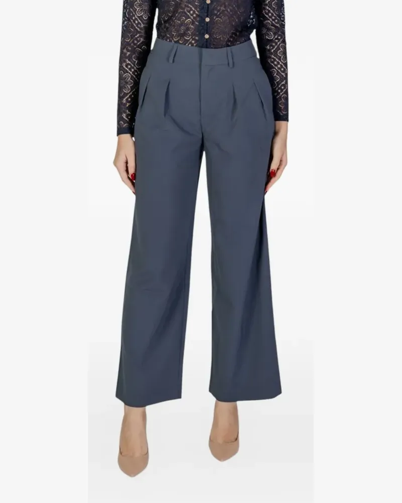 Calvin Klein wide-leg tailored trousers - Grau Grau