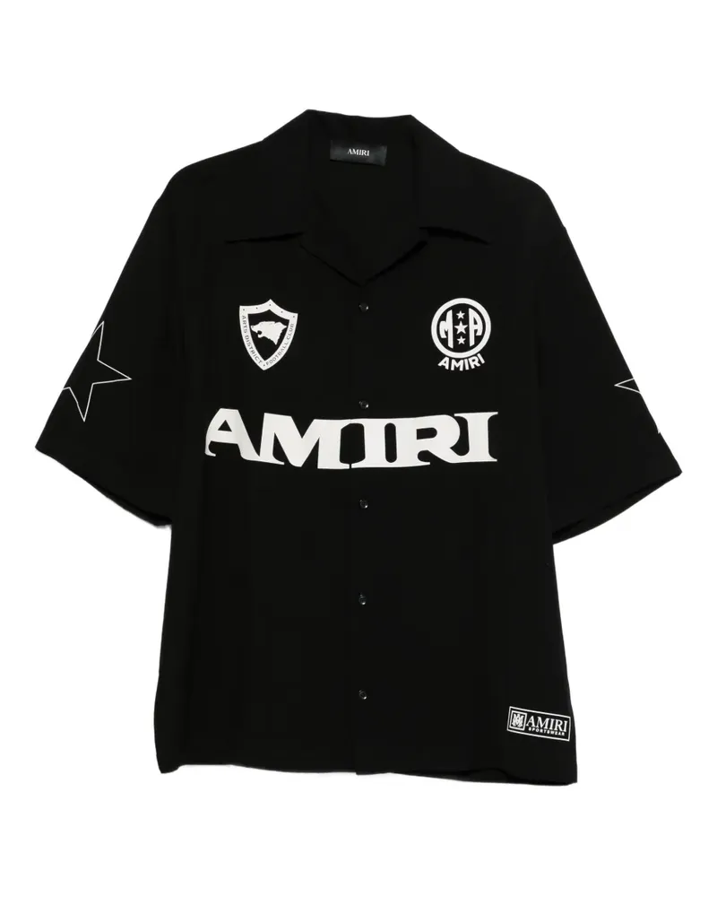 Amiri Hemd mit grafischem Print - Schwarz Schwarz