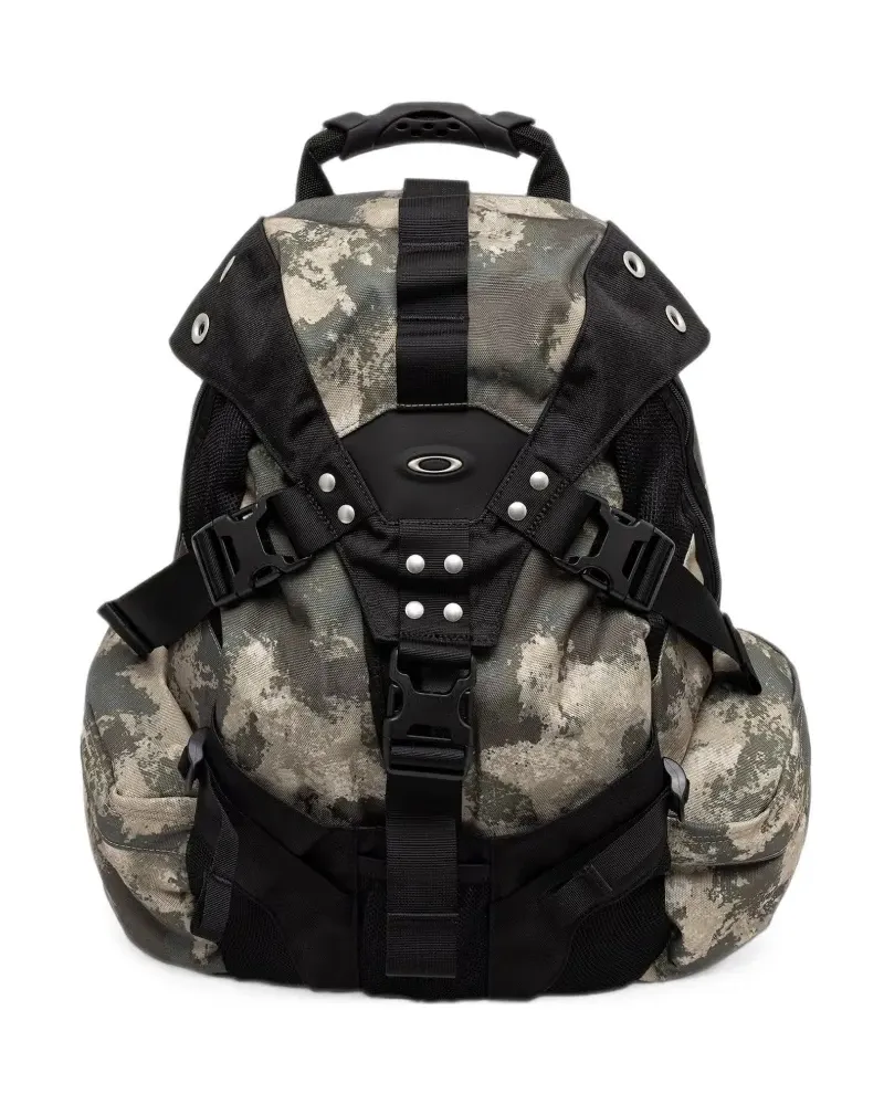 Oakley Icon Rc camouflage-print buckled backpack - Grau Grau