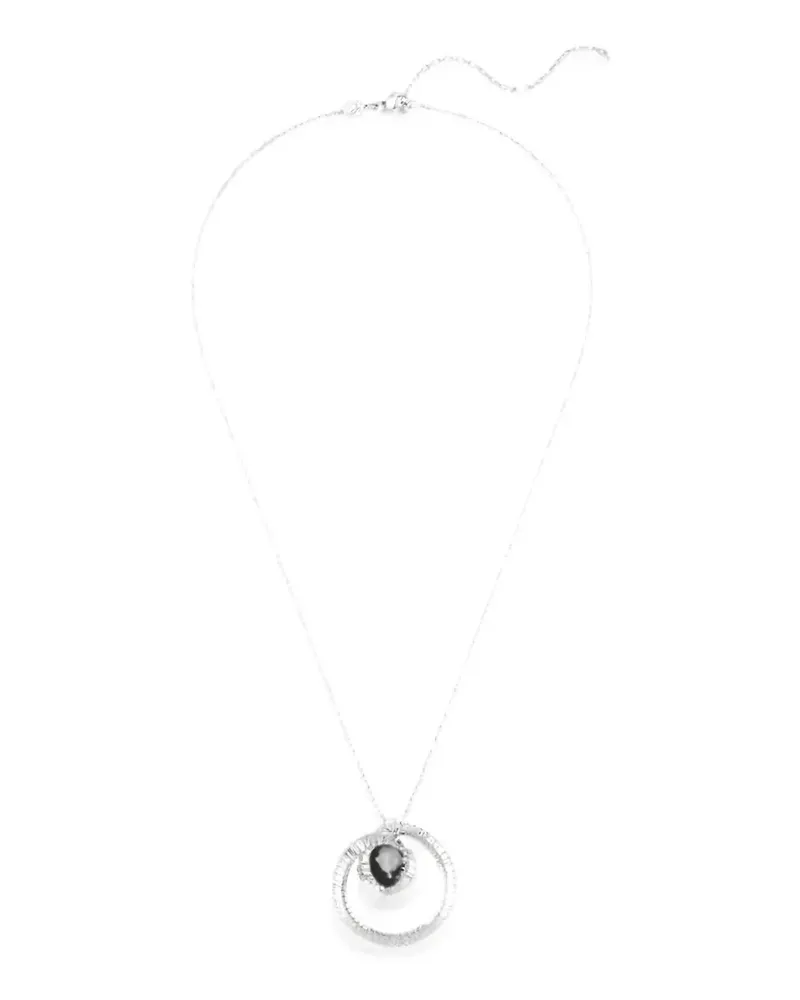 Swarovski Matrix Halskette - Silber Silber