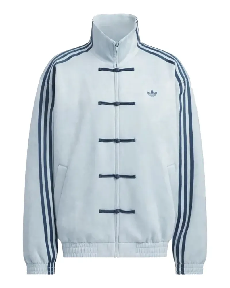 adidas chinese style jacket - Blau Blau