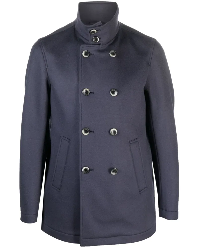 Herno Klassische Cabanjacke - Blau Blau