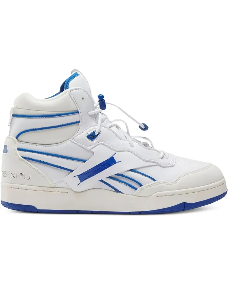 Reebok Milk BB 4000 II Mid "White/Blue" Sneakers - Weiß Weiß