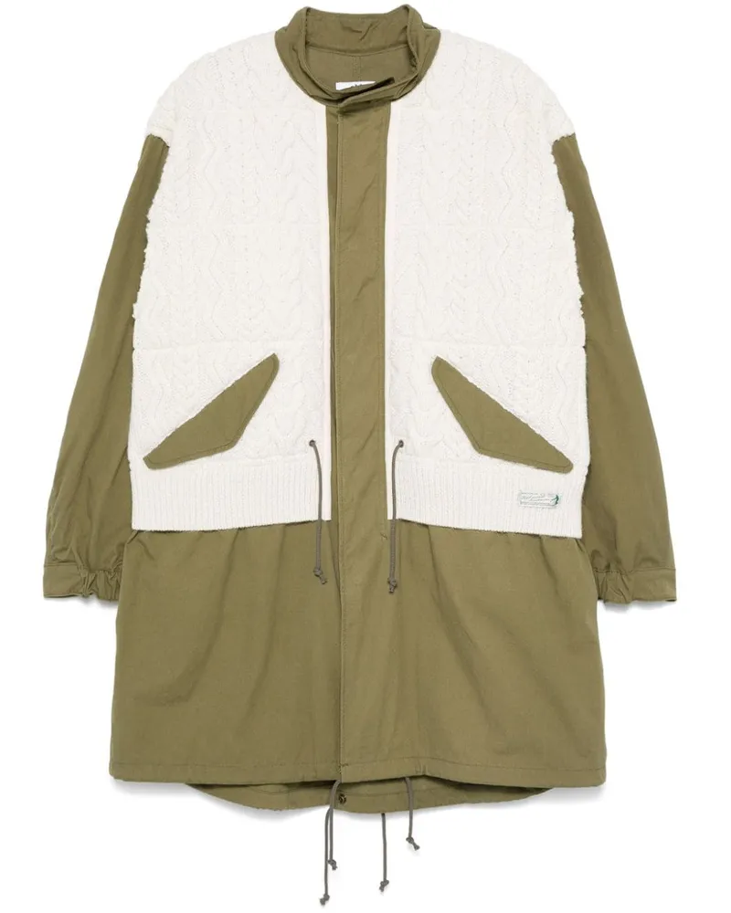 Junya Watanabe x Richmond Knitwear Parka - Grün Grün