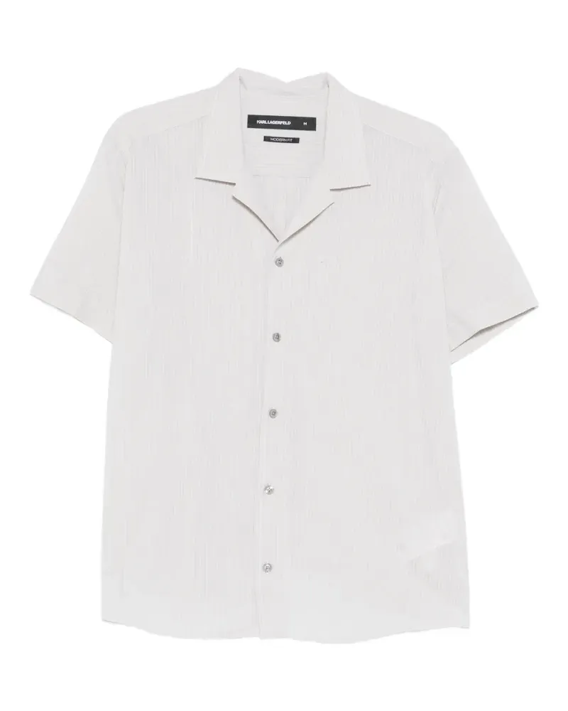 Karl Lagerfeld striped Modern-fit shirt - Nude Nude