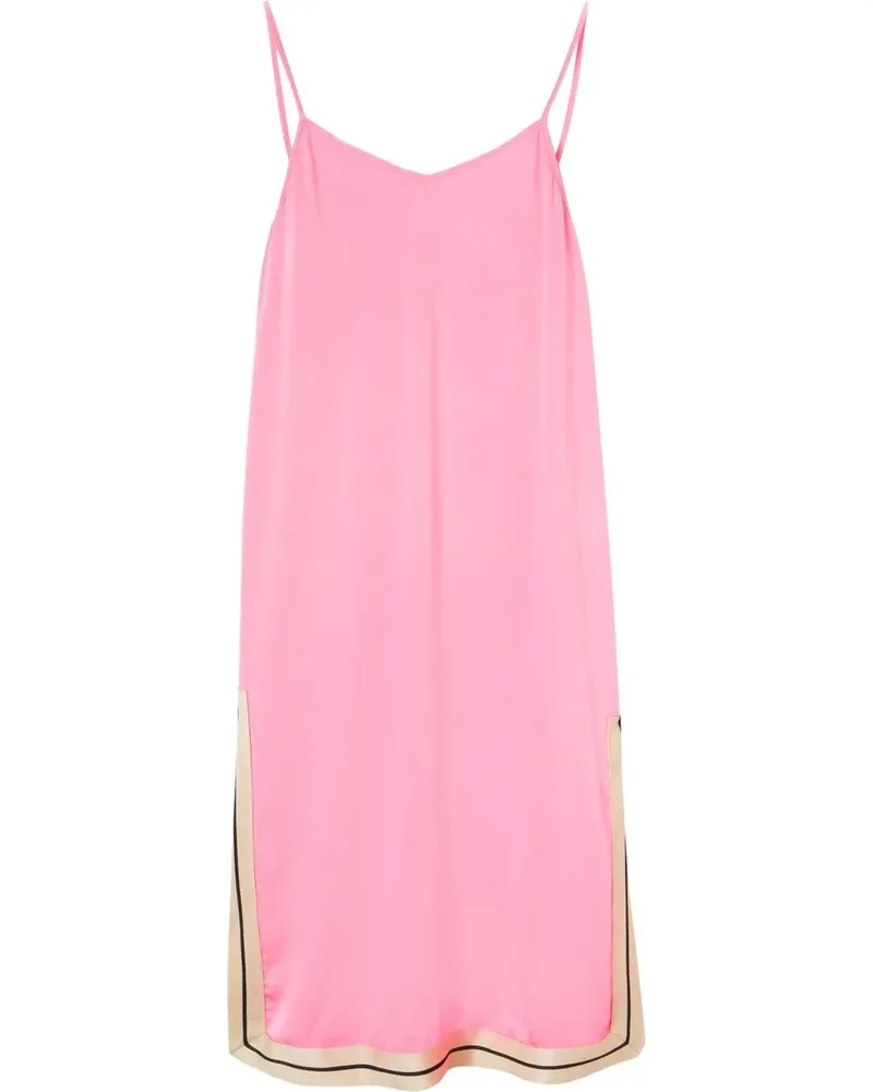 Palm Angels Midikleid mit Spaghettiträgern - Rosa Rosa