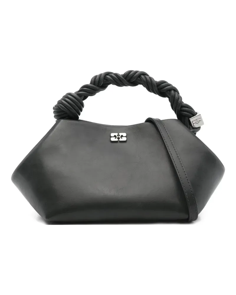 Ganni Kleine Bou Tote Bag - Grau Grau