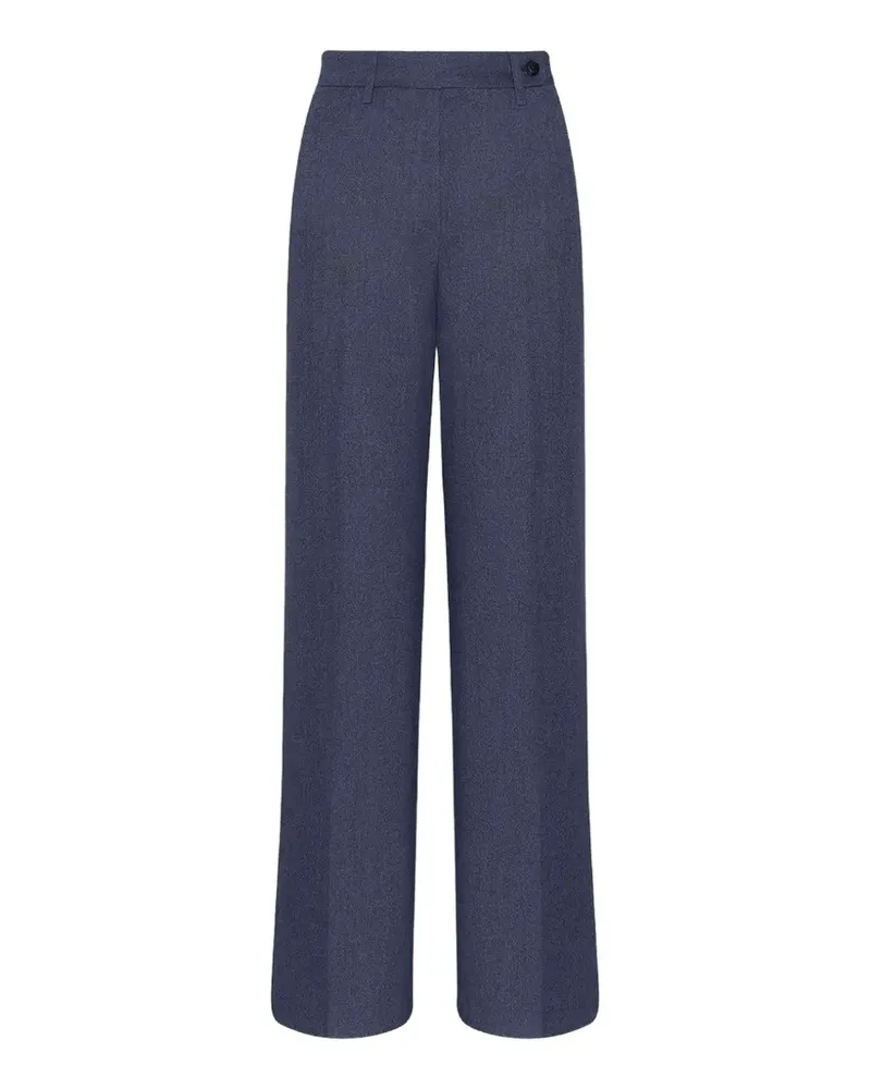 Kiton Hose mit geradem Bein - Blau Blau