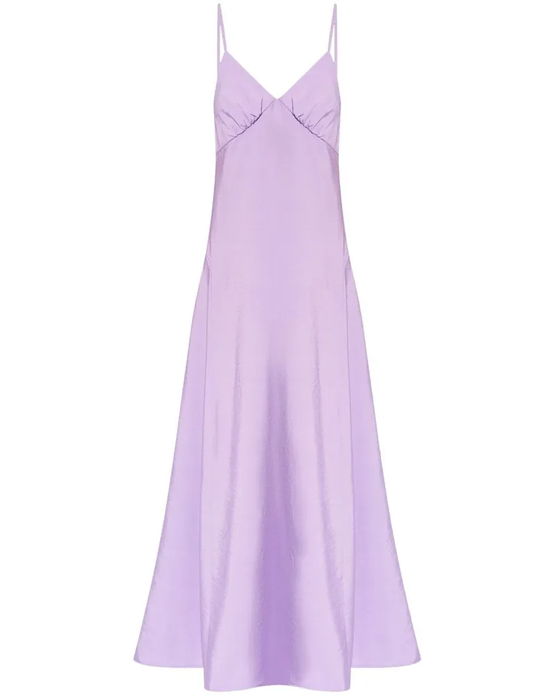 Kitsuné Ausgestelltes Trägerkleid - Violett Violett
