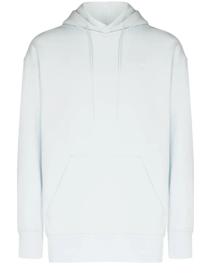 Y-3 Hoodie mit Logo-Print - Weiß Weiß