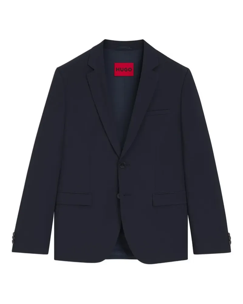 HUGO BOSS single-breasted blazer - Blau Blau