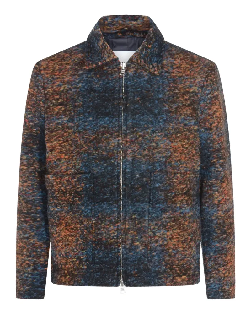 NN 07 Jacke mit Reißverschluss - Blau Blau