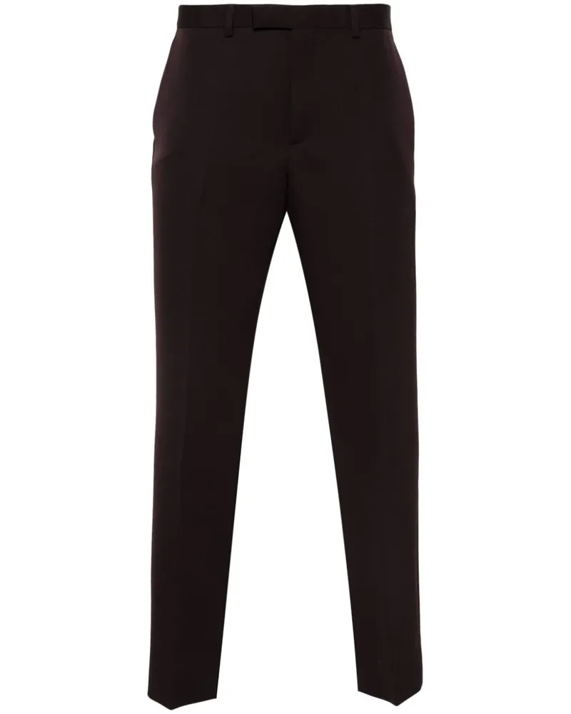 Gucci Hose mit Logo-Stickerei - Braun Braun