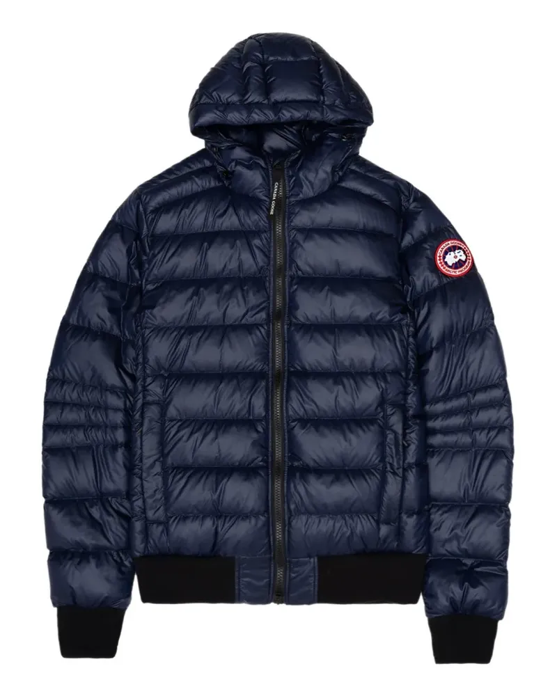 Canada Goose Crofton hooded down jacket - Blau Blau
